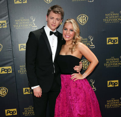Photo of Chad Duell and former girlfriend, Kristen Alderson at Emmy Awards.my