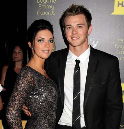 Photo of Chad Duell and his ex-wife, Taylor Novack.