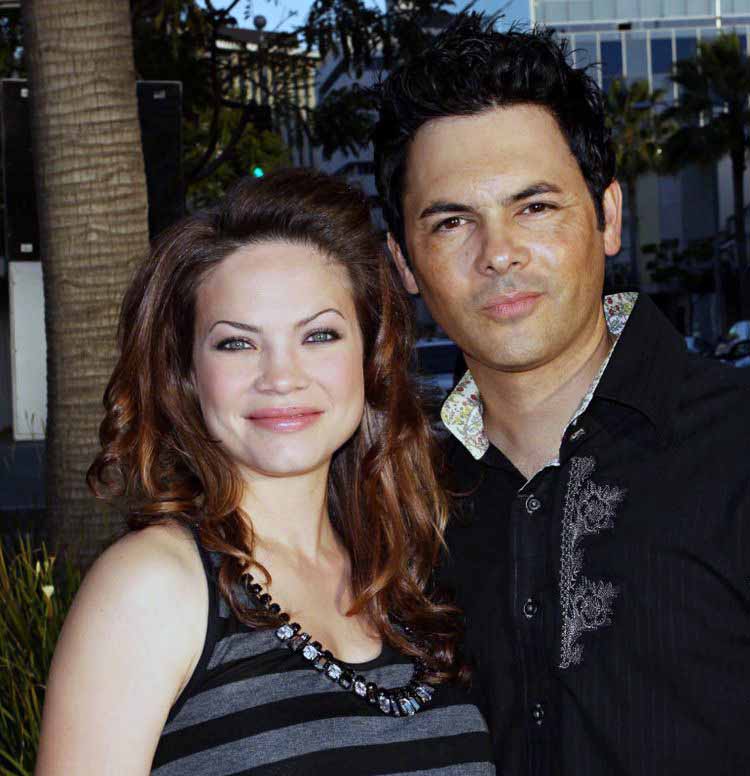 Photo of Rebecca Herbst and her husband, Michael Saucedo.