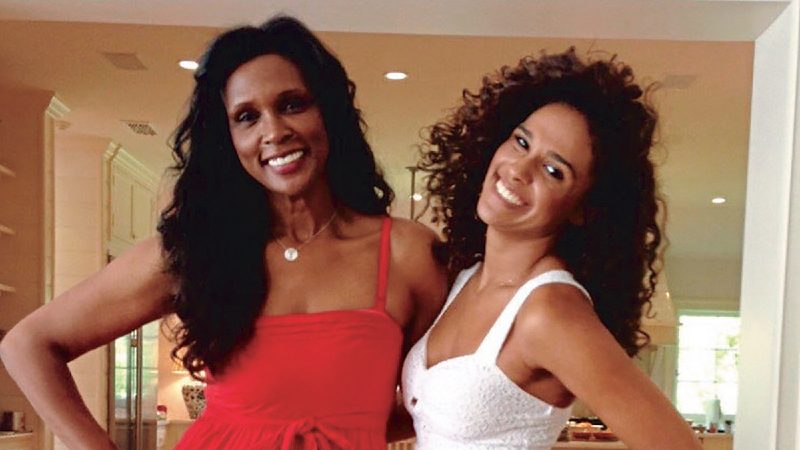 Briana Nicole Henry with her mother