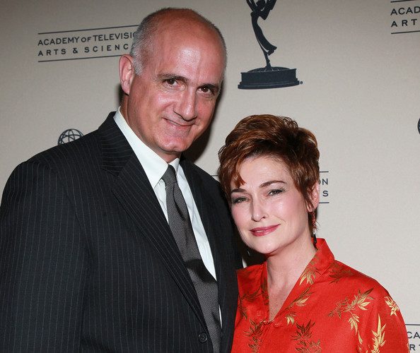 Carolyn Hennesy with her ex-husband, 