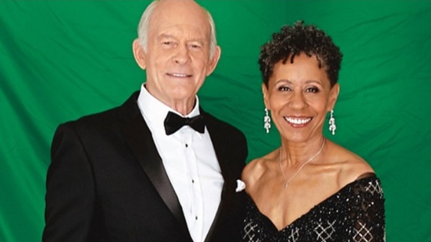 Max Gail with his first Wife, Willie Beir